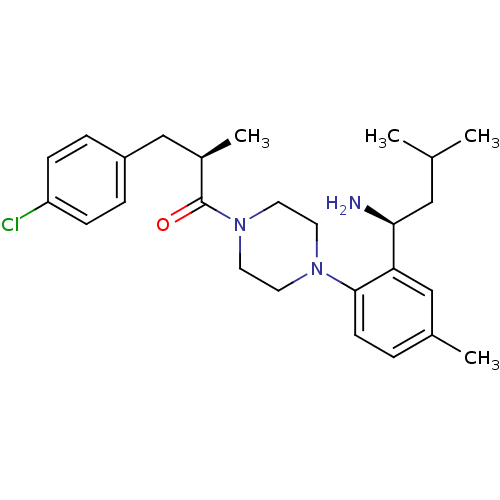 Chemical structure of BindingDB Monomer ID 50190975