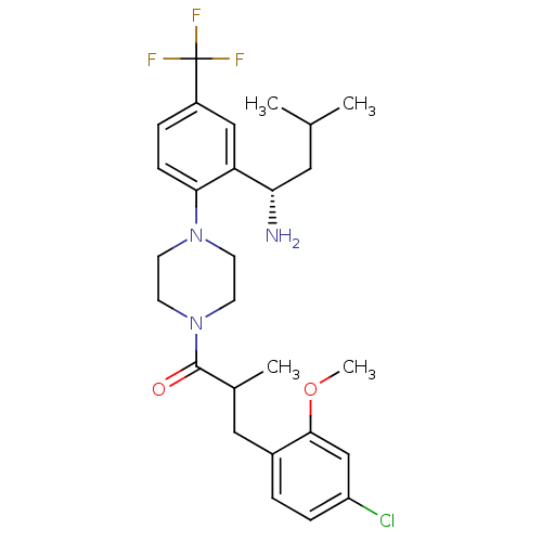 Chemical structure of BindingDB Monomer ID 50190976