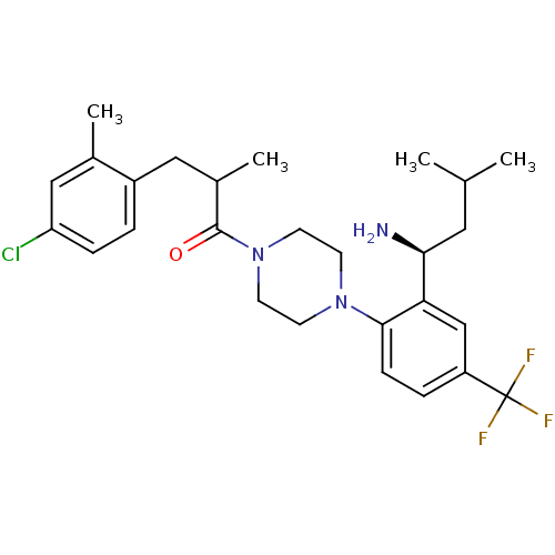 Chemical structure of BindingDB Monomer ID 50190980