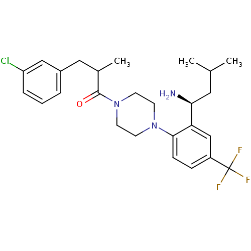 Chemical structure of BindingDB Monomer ID 50190982