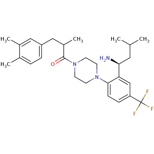 Chemical structure of BindingDB Monomer ID 50190984