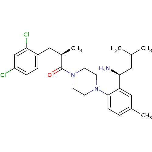 Chemical structure of BindingDB Monomer ID 50190987