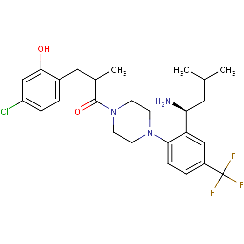 Chemical structure of BindingDB Monomer ID 50190992