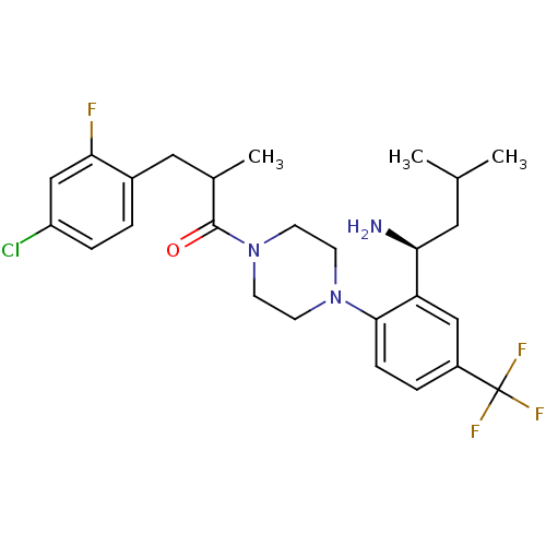 Chemical structure of BindingDB Monomer ID 50191004