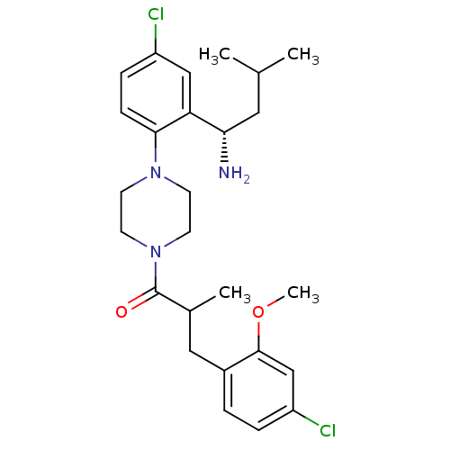 Chemical structure of BindingDB Monomer ID 50191008