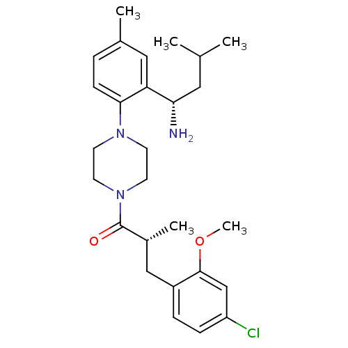 Chemical structure of BindingDB Monomer ID 50191013