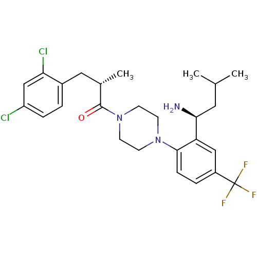 Chemical structure of BindingDB Monomer ID 50191016