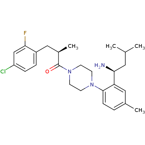 Chemical structure of BindingDB Monomer ID 50191028