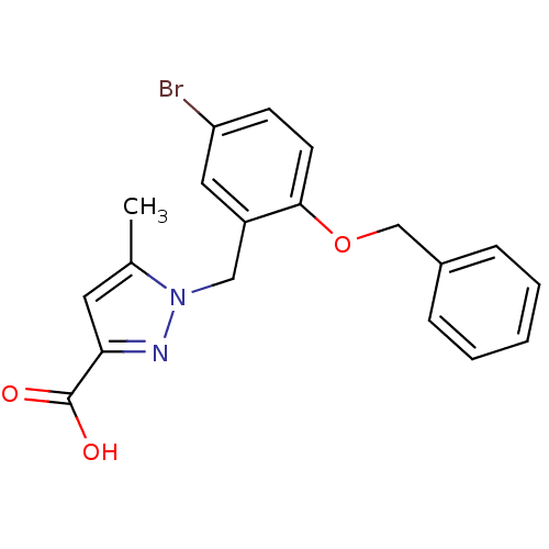 Chemical structure of BindingDB Monomer ID 50191163