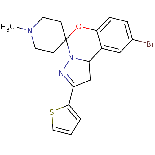 Chemical structure of BindingDB Monomer ID 50191183
