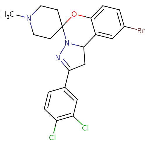 Chemical structure of BindingDB Monomer ID 50191192