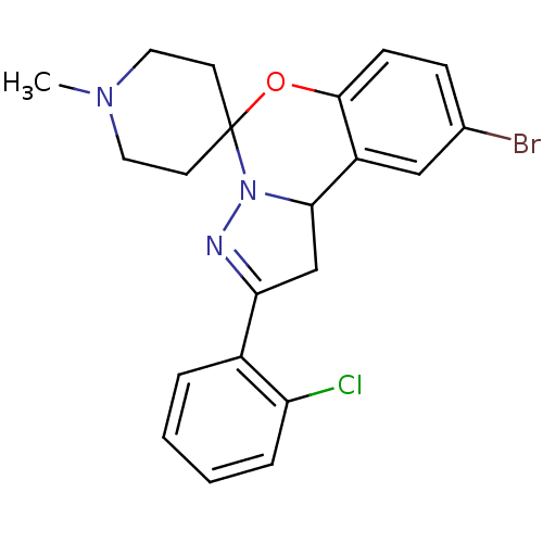 Chemical structure of BindingDB Monomer ID 50191207
