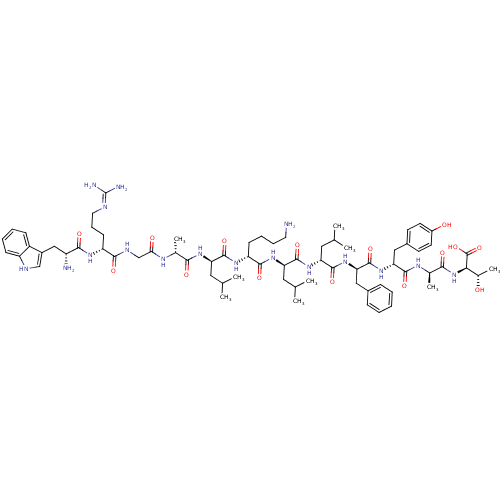 Chemical structure of BindingDB Monomer ID 50191215