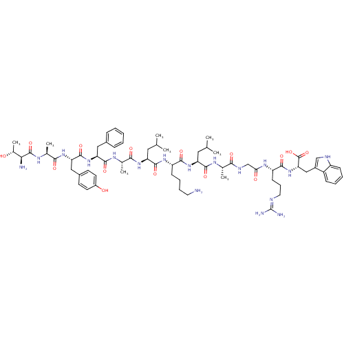 Chemical structure of BindingDB Monomer ID 50191221