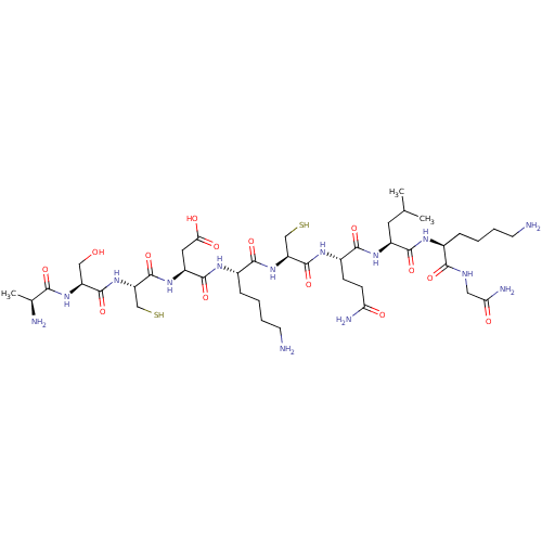 Chemical structure of BindingDB Monomer ID 50191223