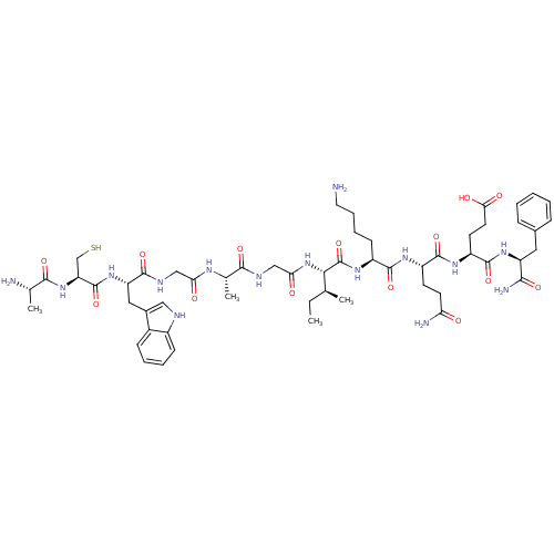 Chemical structure of BindingDB Monomer ID 50191227