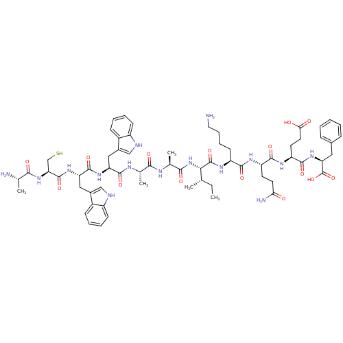 Chemical structure of BindingDB Monomer ID 50191257