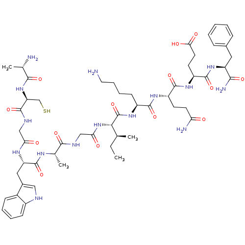 Chemical structure of BindingDB Monomer ID 50191260