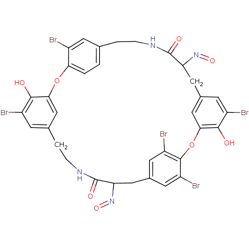 Chemical structure of BindingDB Monomer ID 50191286