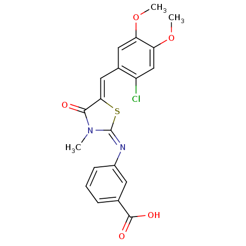 Chemical structure of BindingDB Monomer ID 50191290