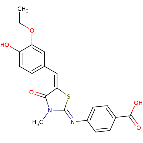 Chemical structure of BindingDB Monomer ID 50191296
