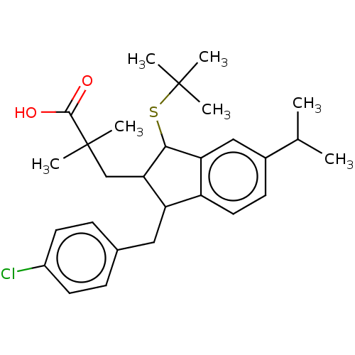 Chemical structure of BindingDB Monomer ID 50191327