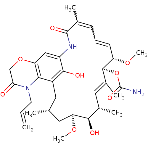 Chemical structure of BindingDB Monomer ID 50191363