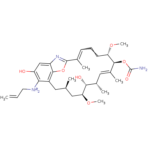 Chemical structure of BindingDB Monomer ID 50191365