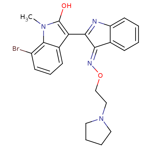Chemical structure of BindingDB Monomer ID 50191395