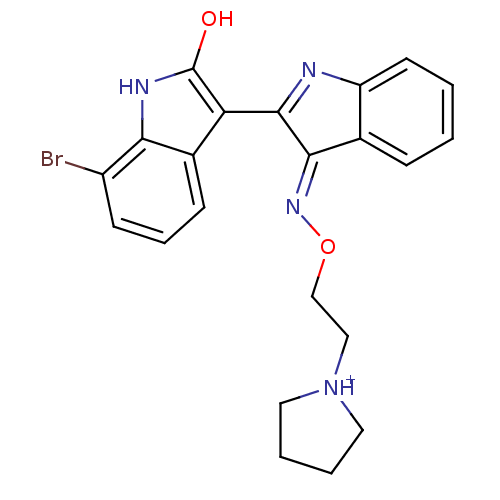 Chemical structure of BindingDB Monomer ID 50191415