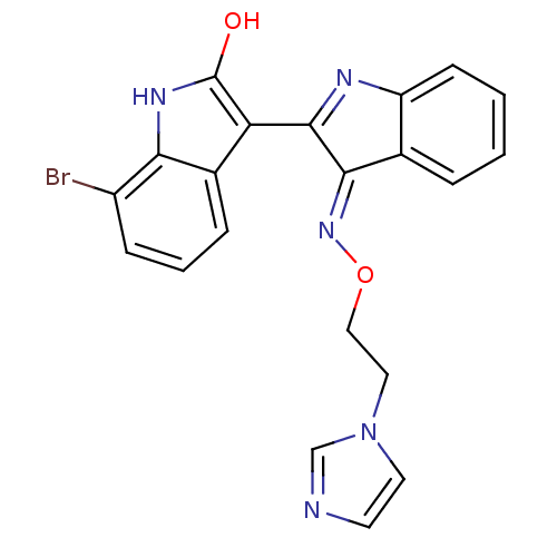 Chemical structure of BindingDB Monomer ID 50191426