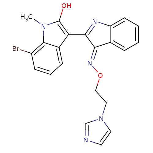 Chemical structure of BindingDB Monomer ID 50191435