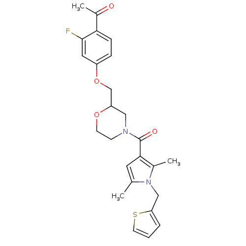 Chemical structure of BindingDB Monomer ID 50191454