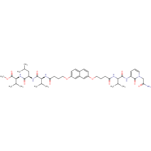 Chemical structure of BindingDB Monomer ID 50191463