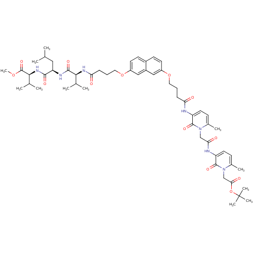 Chemical structure of BindingDB Monomer ID 50191465