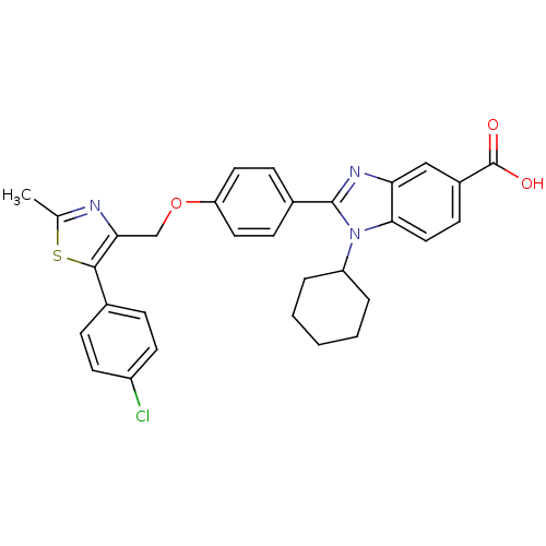 Chemical structure of BindingDB Monomer ID 50191523