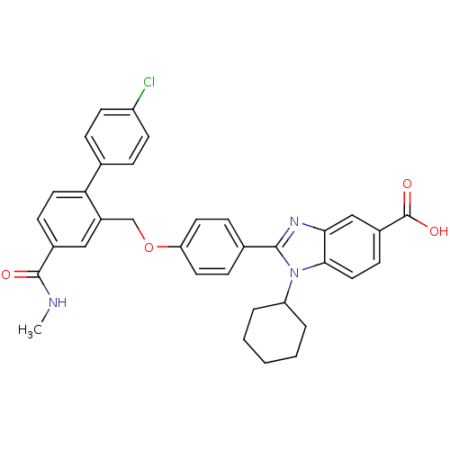 Chemical structure of BindingDB Monomer ID 50191531