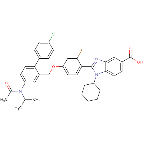 Chemical structure of BindingDB Monomer ID 50191543