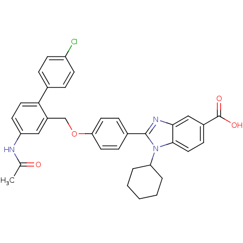Chemical structure of BindingDB Monomer ID 50191544