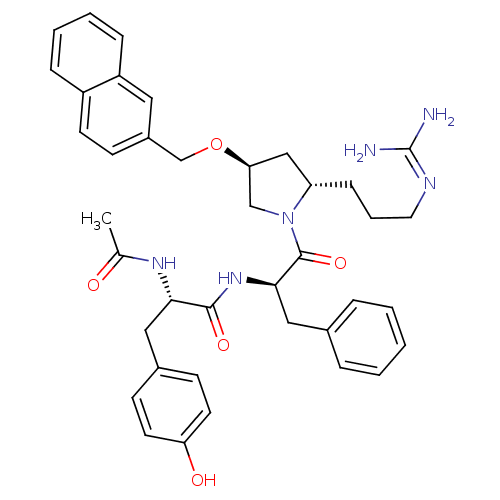 Chemical structure of BindingDB Monomer ID 50191552