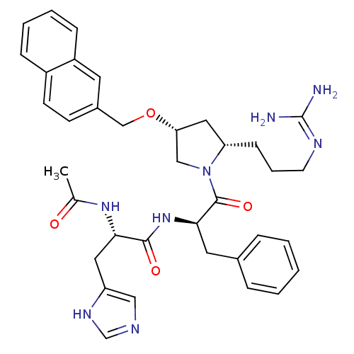 Chemical structure of BindingDB Monomer ID 50191554