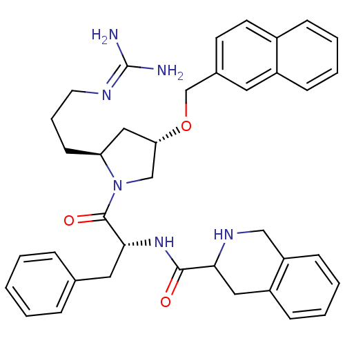 Chemical structure of BindingDB Monomer ID 50191557