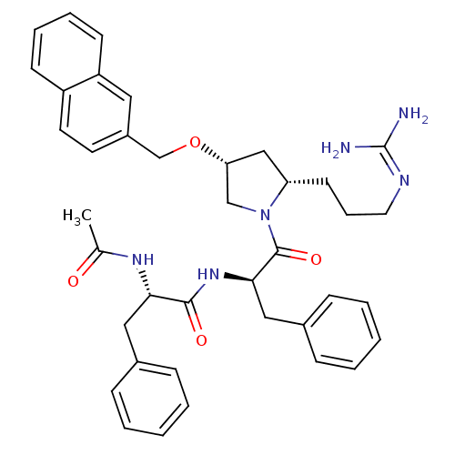Chemical structure of BindingDB Monomer ID 50191573