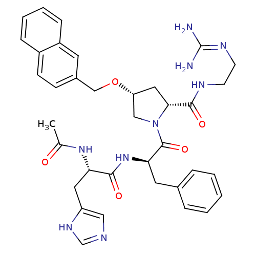 Chemical structure of BindingDB Monomer ID 50191580