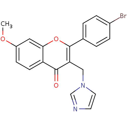 Chemical structure of BindingDB Monomer ID 50191596