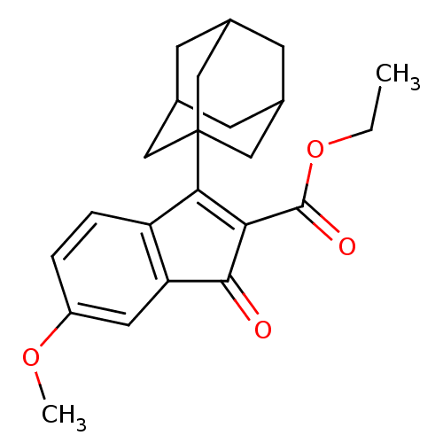 Chemical structure of BindingDB Monomer ID 50191607