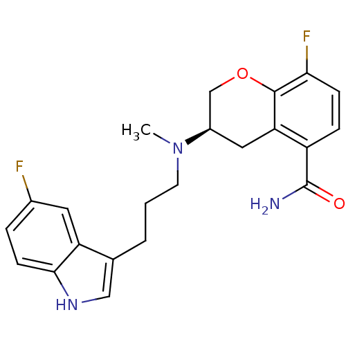 Chemical structure of BindingDB Monomer ID 50191626