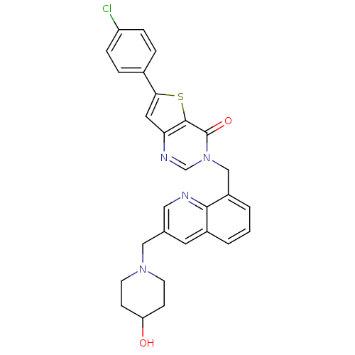 Chemical structure of BindingDB Monomer ID 50191752