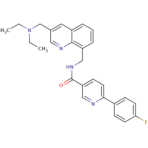 Chemical structure of BindingDB Monomer ID 50191754