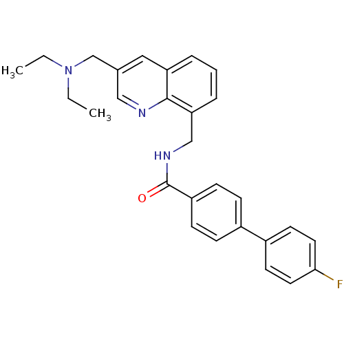 Chemical structure of BindingDB Monomer ID 50191765